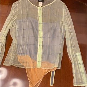 Giorgio Armani NWT Shirt and body suit